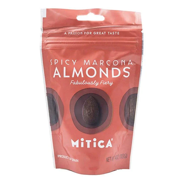 Mitica Marcona Spicy Almonds Bag 4oz