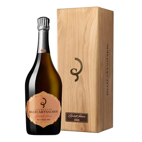 2008 Billecart Salmon Cuvee Elisabeth Salmon Brut Rose 1.5L Wood Box