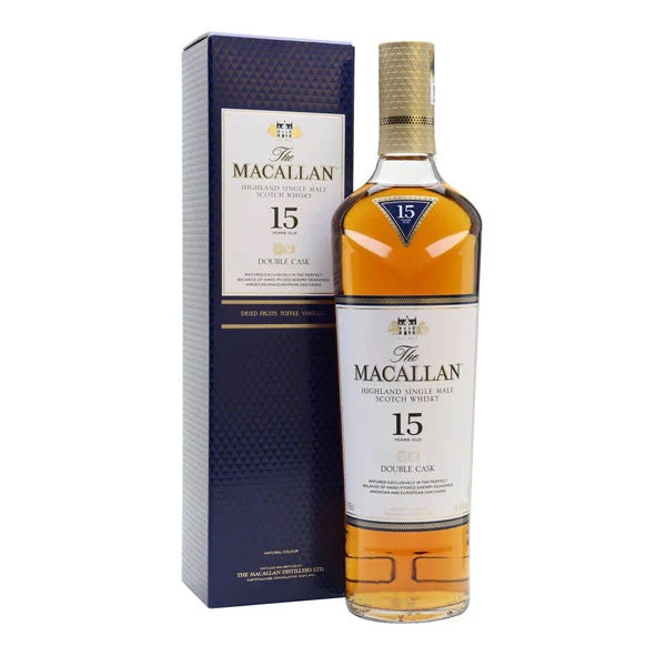 Macallan 15 year Double Cask Single Malt Scotch Whisky 750mL
