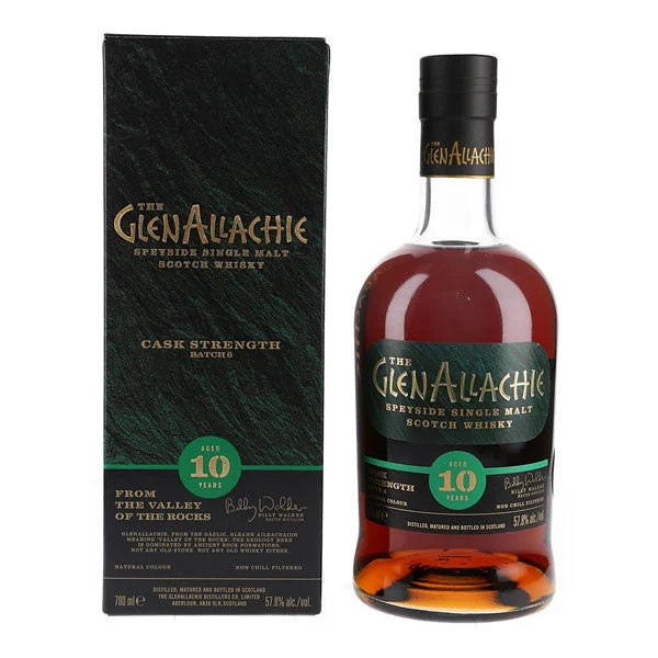 GlenAllachie 10 year Batch 6 Single Malt Scotch Whisky (57.8%ABV)750mL