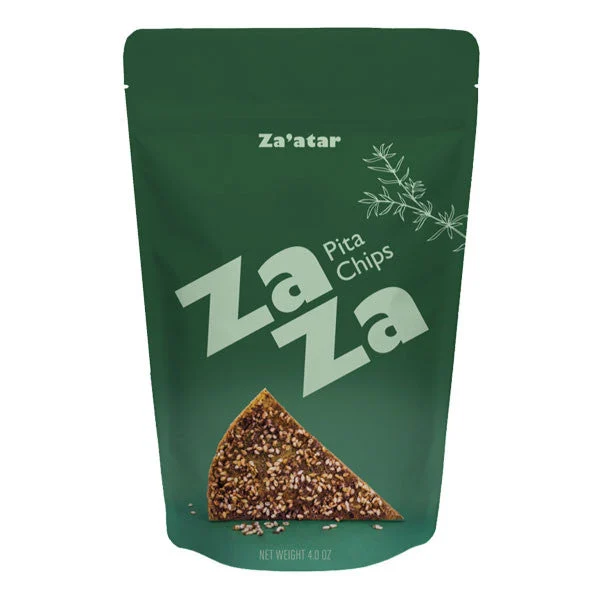ZaZa Pita Chips Za'atar 4 oz