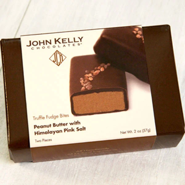 John Kelly 2pc Peanut Butter w/ Salt Truffle Fudge Bites