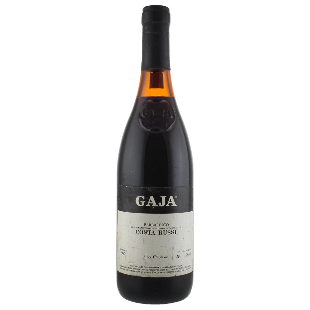 1982 Gaja Barbaresco Costa Russi 750mL
