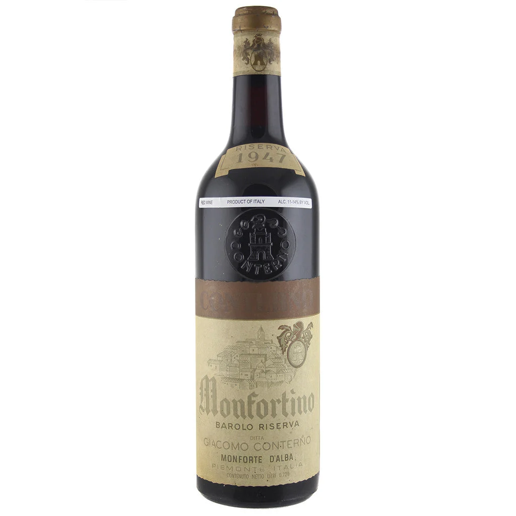 1947 Giacomo Conterno Barolo Monfortino Riserva 750mL