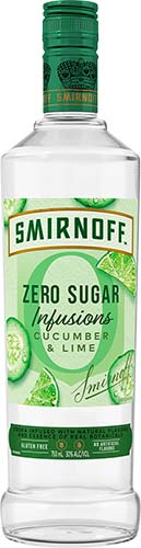 SMIRNOFF ZERO SUGAR CUCUMBER & LIME