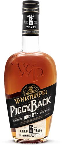 WHISTLEPIG RYE PIGGYBACK 6 YRS 96.56 PR
