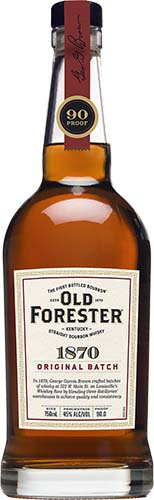 OLD FORESTER 1870 ORIGINAL BATCH