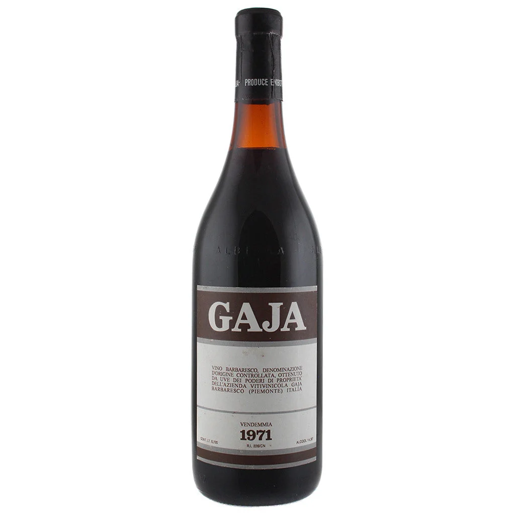 1971 Gaja Barbaresco 750mL
