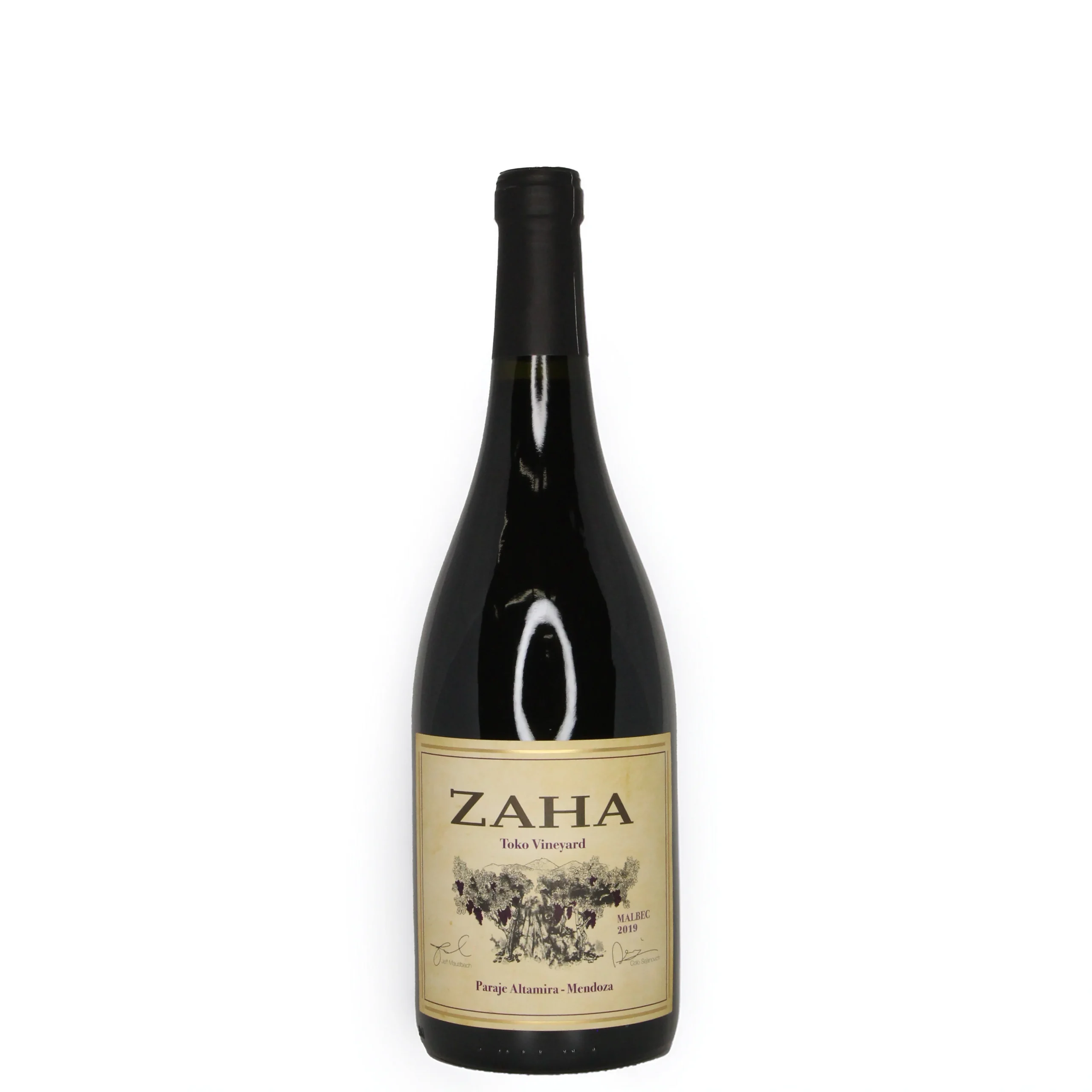 2019 Zaha 'Toko Vineyard' Malbec, Mendoza 750mL