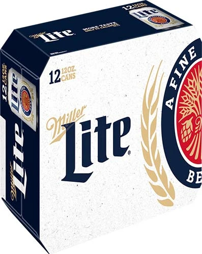 MILLER LITE CAN 12 PACK