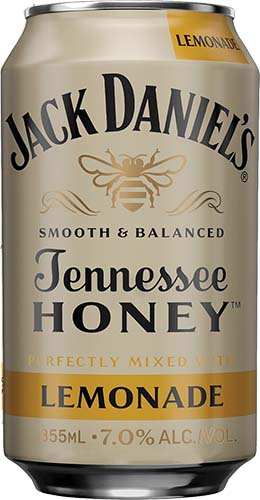 JACK DANIELS RTD HONEY & LEMONADE 4PK