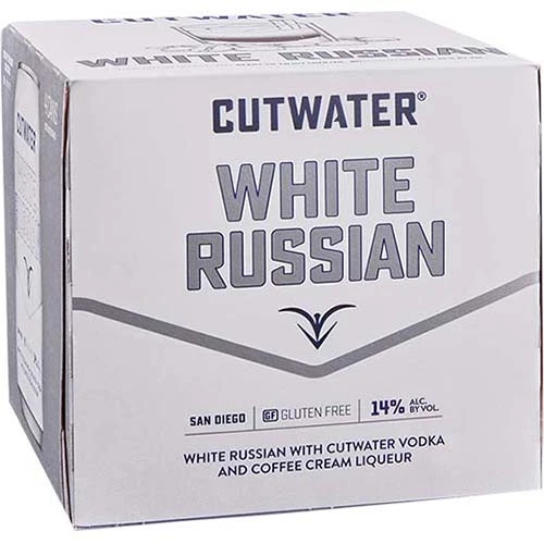 CUTWATER SPIRITS WHITE RUSSIAN 4PK