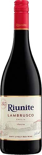 RIUNITE LAMBRUSCO RED MOSCATO