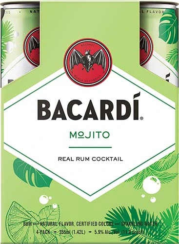 BACARDI RTD MOJITO 4PK