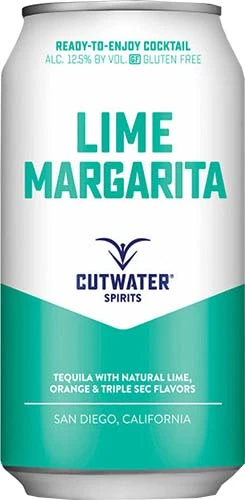 CUTWATER SPIRITS LIME TEQUILA MARGRITA 4PK