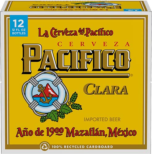 PACIFICO BOTTLES 12PK