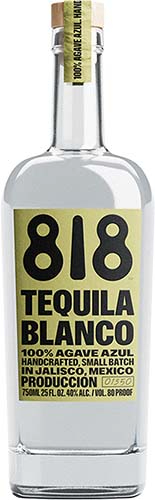 818 BLANCO TEQUILA
