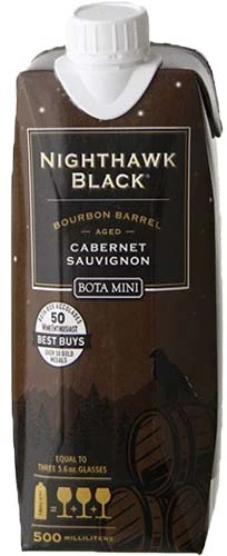 BOTA BOX MINI'S NIGHTHAWK BOURBON BARREL CABERNET SAUVIGNON