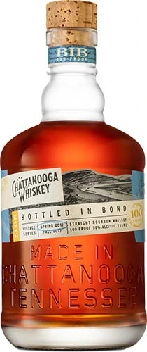 CHATTANOOGA WHISKEY BOTTLE IN BOND 100PO 750ML