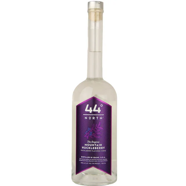 44 Degrees North Huckleberry Flavored Vodka / 750 ml
