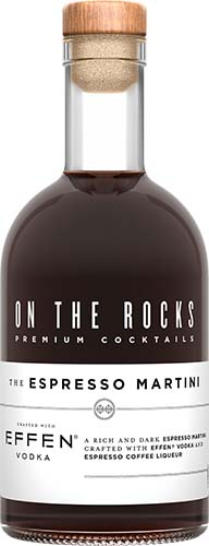 ON THE ROCKS EXPRESSO MARTINI 375