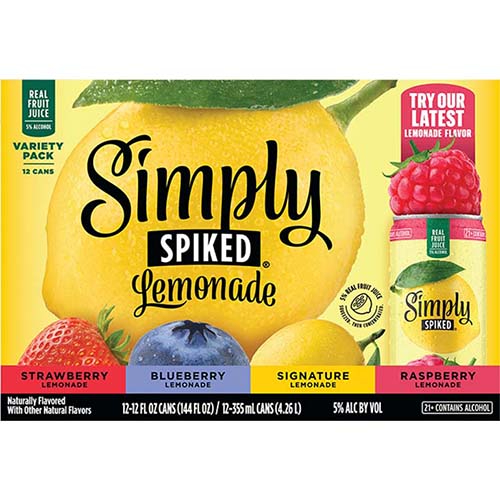 SIMPLY SPIKED LEMONADE PACK 12PK