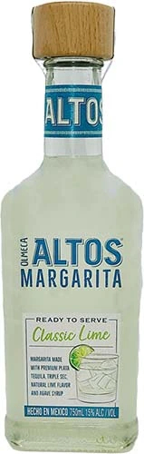 OLMECA ALTOS LIME MARGARITA 750ML
