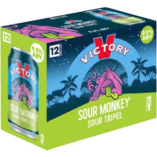 VICTORY SOUR MONKEY12PK CANS