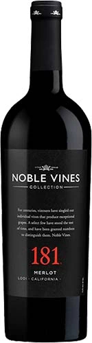 NOBLE VINES 181 LODI MERLOT