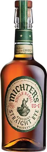 MICHTER'S STREIGHT RYE WHISKEY