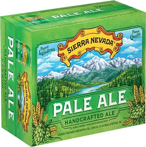 SIERRA NEVADA PALE ALE BOTTLES 12PK