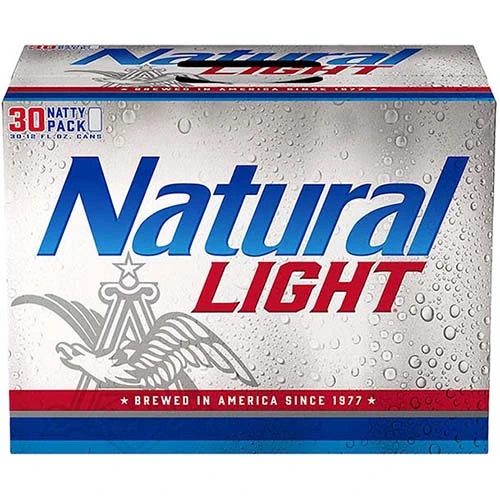 NATURAL LIGHT 30PK CANS
