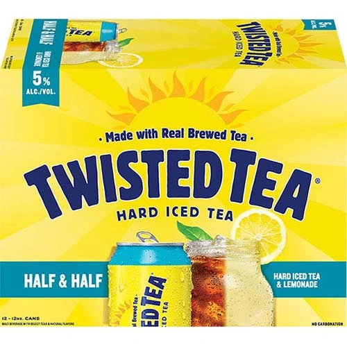 TWISTED TEA HALF & HALF 12PK