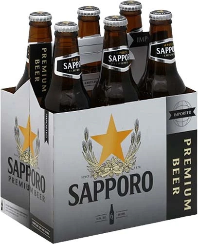 SAPPORO DRAFT 6PK BOTTLE