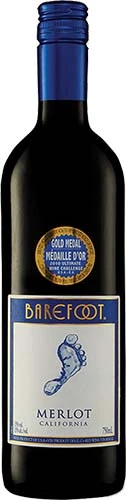 BAREFOOT 750ML MERLOT