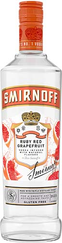 SMIRNOFF RUBY RED GRAPEFRUIT