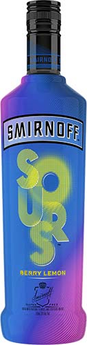 SMIRNOFF SOUR BERRY LEMON 750