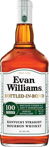 EVAN WILLIAMS 100 PROOF 1.75