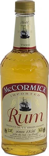 MCCORMICK GOLD RUM 750