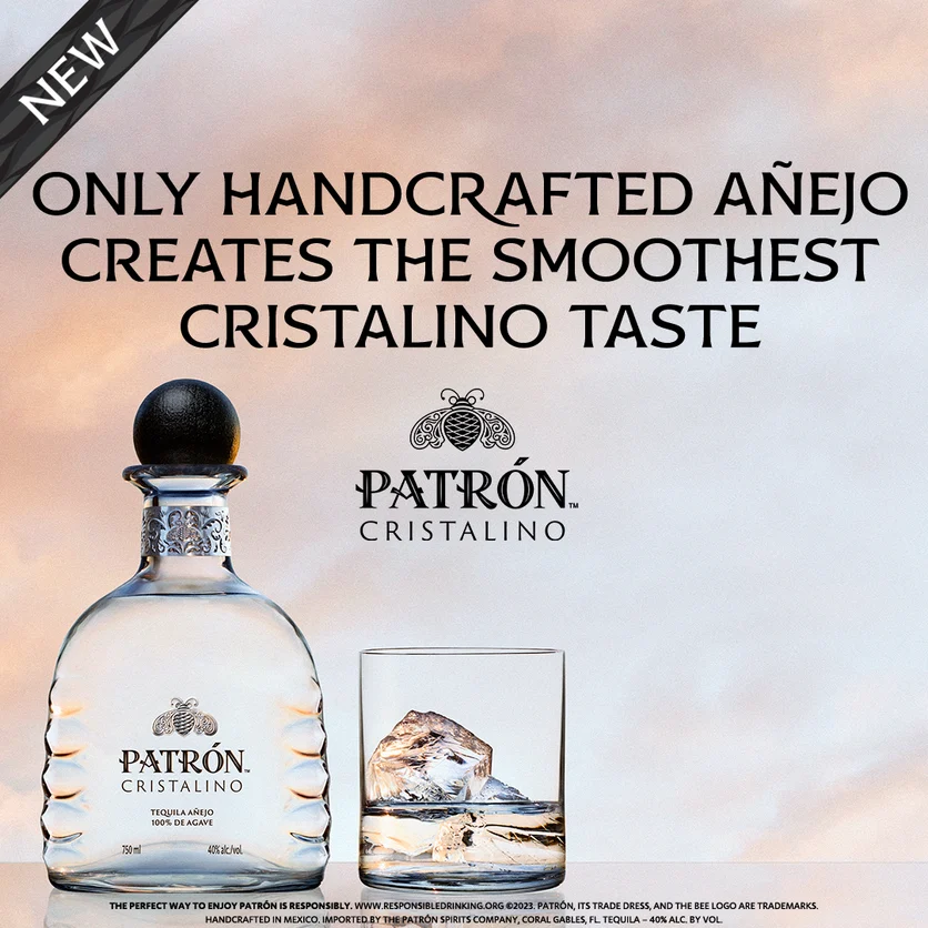 Patron Añejo Cristalino Tequila 750ml