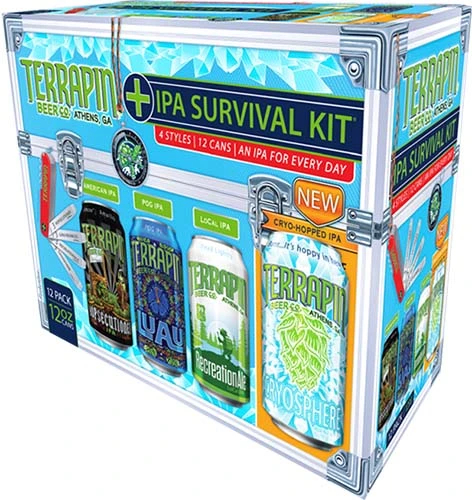 TERRAPIN IPA SURVIVAL KIT VARIETY 12PK CANS