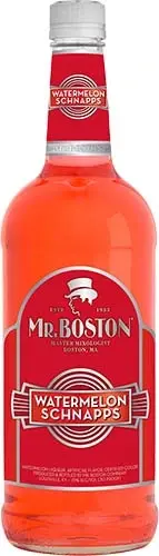 MR BOSTON SOUR WATERMELON SCHNAPPS