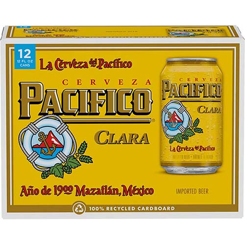 PACIFICO CANS 12PK