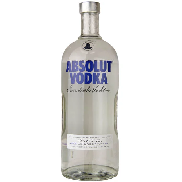Absolut Vodka 80 Proof / 1.75 Ltr
