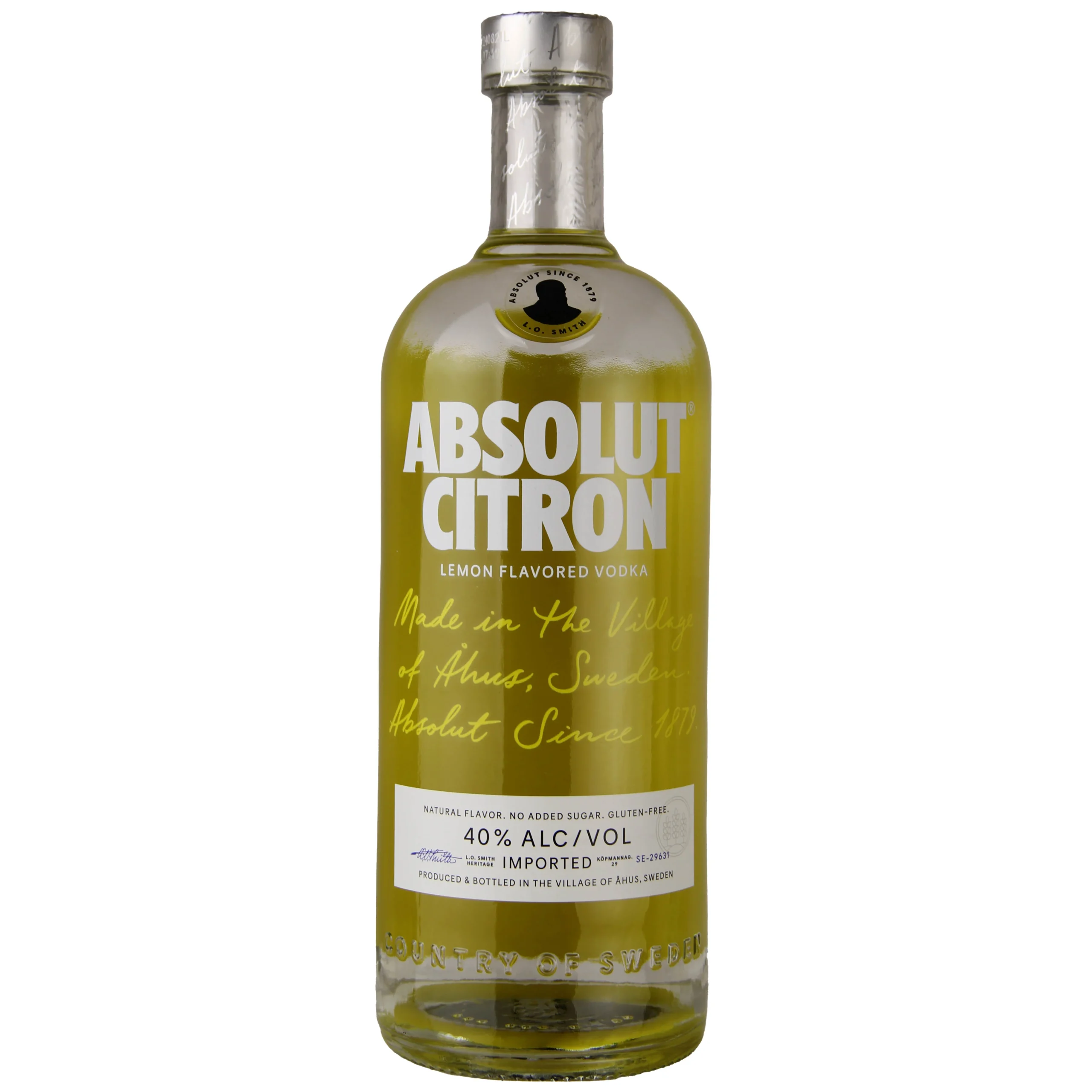 Absolut Citron Flavored Vodka / Ltr