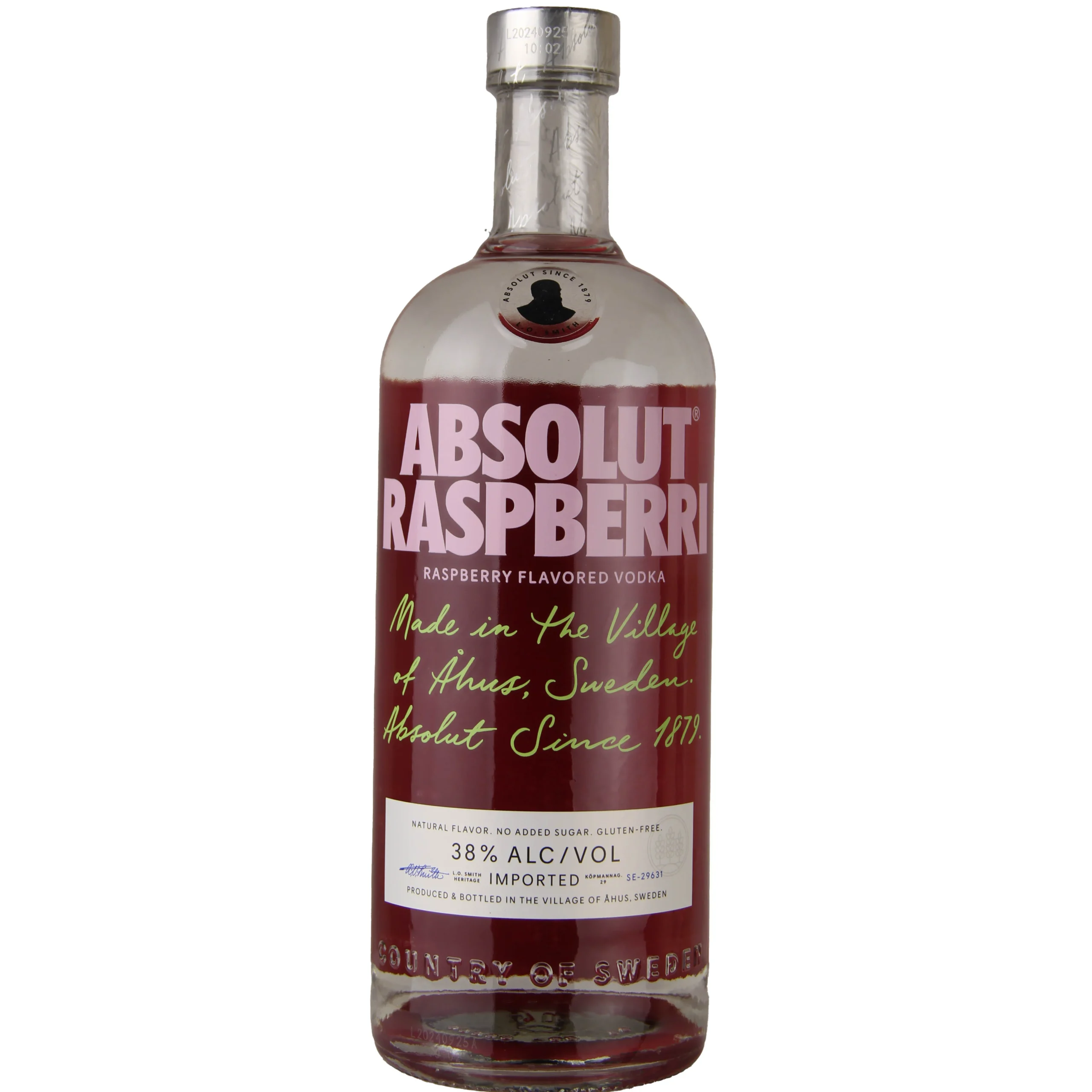 Absolut Raspberri Flavored Vodka / Ltr