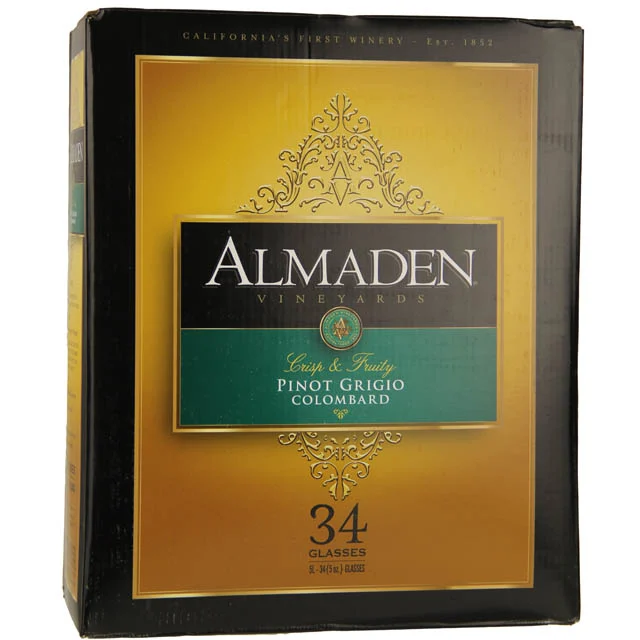 Almaden Pinot Grigio / 5 Ltr