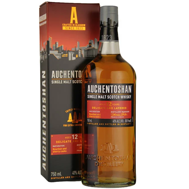 Auchentoshan 12 Yr Single Malt Scotch / 750 ml