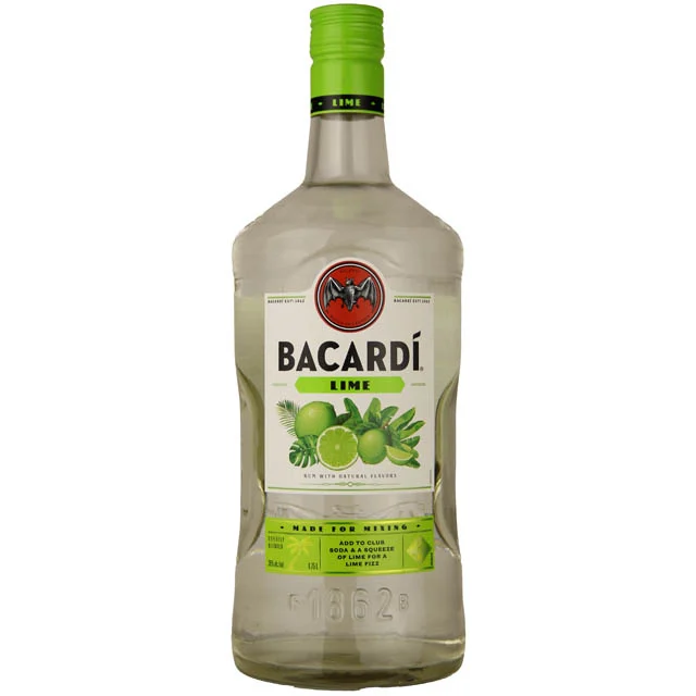 Bacardi Lime Flavored Rum / 1.75 Ltr