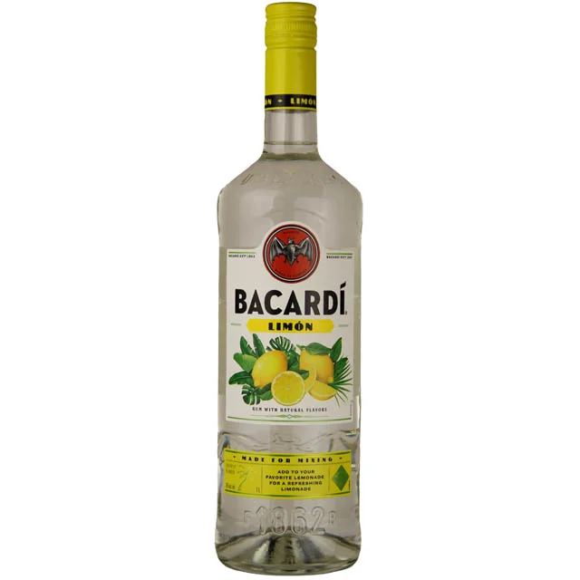 Bacardi Limon Flavored Rum / Ltr